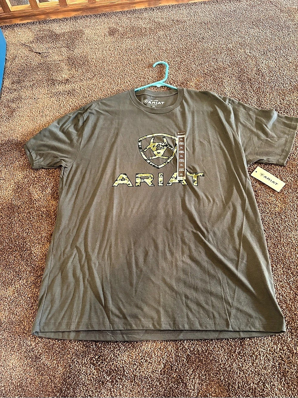 Ariat Men's Liberty USA Digi Camo Short Sleeve Graphic T-Shirt Graphic Tee